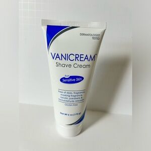Vanicream Shave Cream For Sensitive Skin Dye Parabens Free 6 Oz New & Sealed